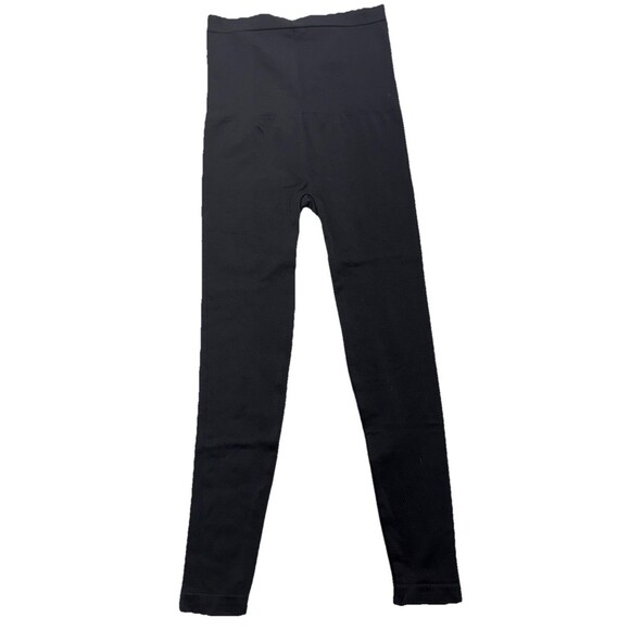 Spanx Women's Large Look at Me Now Leggings NWT Very Black 20346R Ecocare - Picture 3 of 12